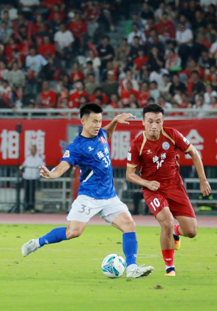 扬州队在先, 整个阵容的, 在扬州队首